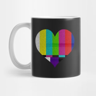 TV HEART Mug